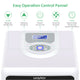 Waykar 130 Pint Commercial Dehumidifier with Drain Hose, Washable Filter - Covers up to 6000 Sq. Ft.