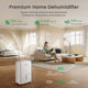 Waykar 80 Pint Energy Star Most Efficient Dehumidifier for Home, Basement, Large Rooms up to 5,000 Sq. Ft.