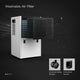 Kesnos 155 Pint Commercial Dehumidifier for 7500 Sq. Ft - Drain Hose, 1.32 Gal Tank, 24 Hr Timer